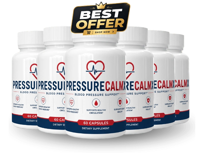 Recommended For You package of PressureCalmX, 6 bottles