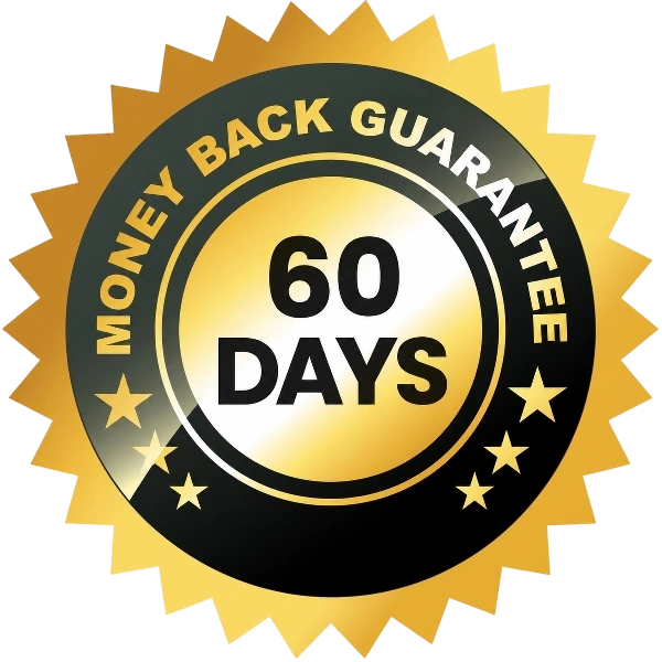 PressureCalmX 60-day money-back guarantee